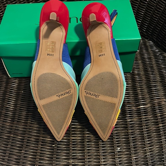 J.Renee Multicolor Slingback Heels - Picture 3 of 4